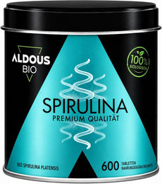 Aldous Spirulina Tabletten vegan – Bild 1 von 3