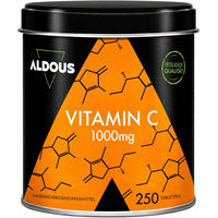 Produktbild von Aldous Vitamin C Ascorbinsäure Tabletten glutenfrei laktosefrei ohne Zusatzstoffe