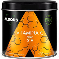 Produktbild von Aldous Vitamin C mit Zink und Coenzym Q10 Tabletten ohne Zusatzstoffe