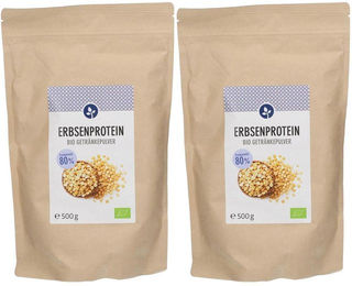 Aleavedis Bio Erbsenprotein Pulver Neutral 500 g – Bild 1 von 1