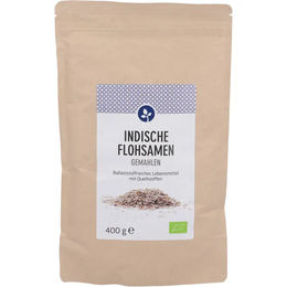 aleavedis® Indische Flohsamen gemahlen Bio Pulver 400 g – Bild 1 von 1