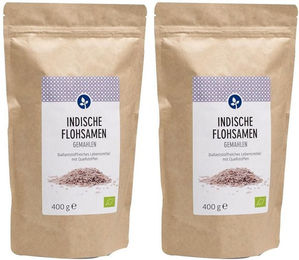 aleavedis® Indische Flosamen Flohsamenschalen Pulver Bio vegan laktosefrei glutenfrei – Bild 1 von 1