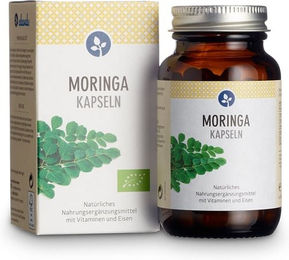 Aleavedis Moringa 400 mg Bio Kapseln 60 Stück – Bild 1 von 4