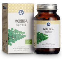 Produktbild von Aleavedis Moringa 400 mg Bio Kapseln 60 Stück