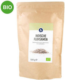 Aleavedis Naturprodukte GmbH Flohsamenschalen Bio Pulver 500 g – Bild 1 von 1