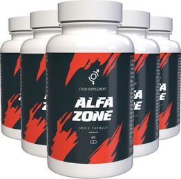 Alfazone L-Arginin Zink Selen Maca und Ginseng Kapseln Vegan 300 Stück – Bild 1 von 3