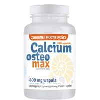 Produktbild von Alg Pharma Calcium Osteo Max Kapseln mit Carbonat für Erwachsene 100 Stück