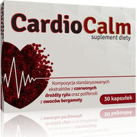 Produktbild von Alg Pharma CARDIO CALM mit rotem Reis und Bergamotte 30 Kapseln