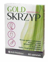 Alg Pharma Gold Skrzyp Comfort Supplement mit Kieselerde 60 Tabletten – Bild 1 von 1