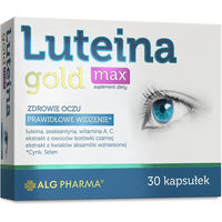 Produktbild von Alg Pharma Lutein Gold Max mit Ringelblume, Vitamin A und Kapseln für Erwachsene, 30 Stück