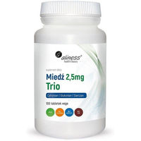 Produktbild von Aliness Kupfer Trio 2,5 mg Tabletten glutenfrei und laktosefrei 100 Stück
