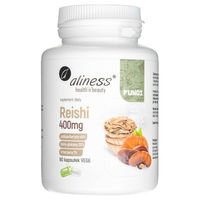 Produktbild von Aliness Reishi-Extrakt Fruchtkörper 400 mg Kapseln 90 Stück