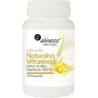 Produktbild von Aliness Vitamin E Kapseln glutenfrei und laktosefrei 100 Stück