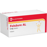 Produktbild von Aliud Pharma Folsäure 5 mg Tabletten 100 Stück