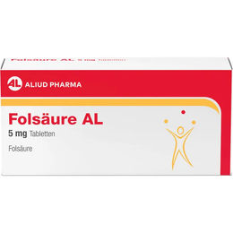 Aliud Pharma Folsäure 5 mg Tabletten 50 Stück – Bild 1 von 1