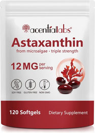 Aliver Astaxanthin hochdosiert mit Algenextrakt glutenfrei 120 Kapseln – Bild 1 von 4