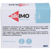 Produktbild von ALKIMO OSTEO 50+ mit Algenkalk Sango Sticks für Senioren und Erwachsene 30 Beutel
