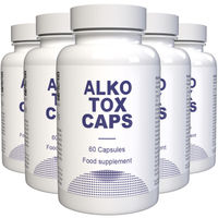 Produktbild von Alkotox Caps von IncHealth GmbH 300 Kapseln vegan pflanzlicher Ursprung ohne Zusatzstoffe