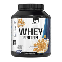 Produktbild von All Stars 100% Whey Protein Pulver Mischung aus Konzentrat und Isolat 2000g Neutral