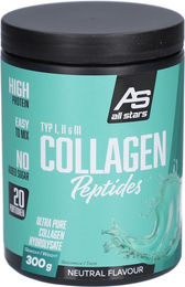 All Stars Kollagen Peptide Pulver Typ I II III aus Rind zuckerfrei neutral – Bild 1 von 2