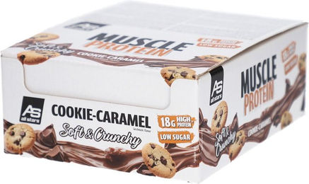 All Stars Muscle Protein Bar Cookie Caramel Proteinriegel – Bild 1 von 1