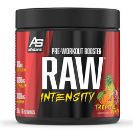 All Stars Raw Intensity Pre-Workout Booster Tropical Punch Pulver 320g – Bild 1 von 6