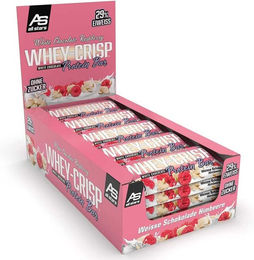 All Stars Whey Crisp Protein Bar White Chocolate Raspberry Proteinriegel – Bild 1 von 2