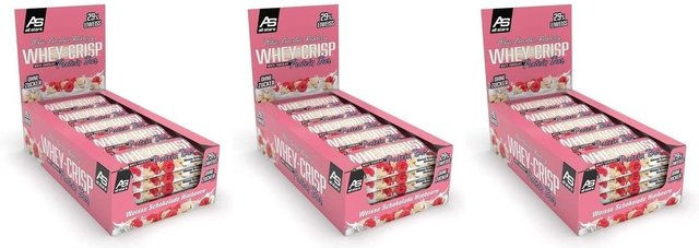 All Stars WHEY-CRISP Proteinriegel White Chocolate Raspberry – Bild 1 von 1