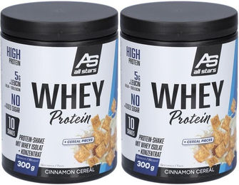 ALL STARS Whey Protein Cinnamon Cereal Pulver zuckerfrei 300 g – Bild 1 von 1