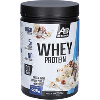 Produktbild von ALL STARS Whey Protein Mischung Milky Hazelnut Pulver zuckerfrei