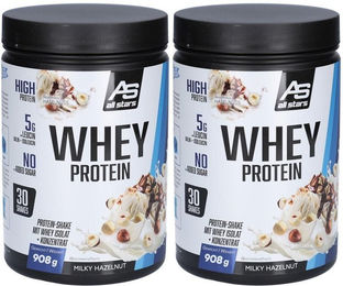 ALL STARS Whey Protein Mischung Milky Hazelnut Pulver zuckerfrei – Bild 1 von 1