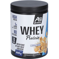 Produktbild von ALL STARS Whey Protein Pulver Cinnamon Cereal zuckerfrei 300 g