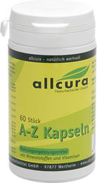allcura A-Z Kapseln mit Mineralstoffen und Vitaminen 60 Stück – Bild 1 von 3