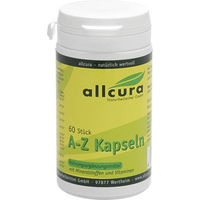 Produktbild von allcura A-Z Kapseln mit Mineralstoffen und Vitaminen 60 Stück