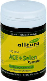 Allcura ACE + Selen Kapseln 100 Stück – Bild 1 von 4