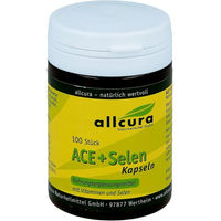 Produktbild von Allcura ACE + Selen Kapseln 100 Stück