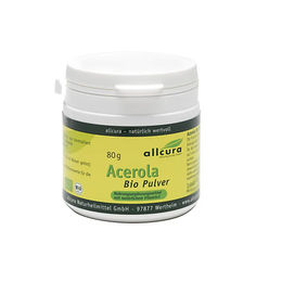 Allcura Acerola Bio Pulver 80 g – Bild 1 von 2