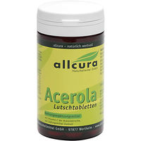 Produktbild von allcura Acerola Lutschtabletten mit Hagebutte 70 g