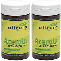 Produktbild von allcura Acerola Lutschtabletten mit Hagebutte natürlich