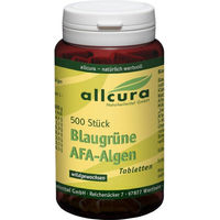 Produktbild von allcura AFA-Algen Tabletten ohne Zusatzstoffe 250 mg