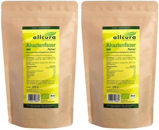 allcura Akazienfaser Bio Pulver glutenfrei und laktosefrei ohne Zusatzstoffe – Bild 1 von 3