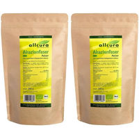 Produktbild von allcura Akazienfaser Bio Pulver glutenfrei und laktosefrei ohne Zusatzstoffe