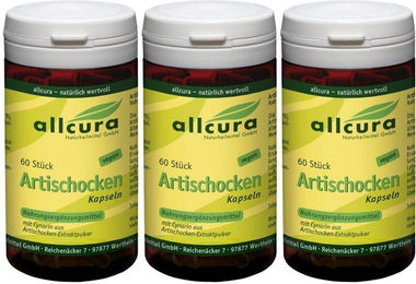 allcura Artischocke Kapseln 60 Stück – Bild 1 von 1