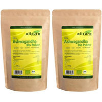 Produktbild von allcura Ashwagandha BIO Pulver vegan glutenfrei laktosefrei ohne Zusatzstoffe