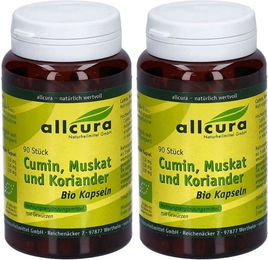 allcura Bio Cumin Muskat und Koriander Kapseln Superfood-Mischung – Bild 1 von 1