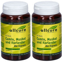 Produktbild von allcura Bio Cumin Muskat und Koriander Kapseln Superfood-Mischung