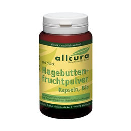 Allcura Bio Hagebutten Fruchtpulver Kapseln 180 Stück – Bild 1 von 1