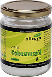 Allcura Bio Kokosnussöl 200 ml – Bild 1 von 3