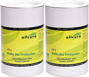 allcura Bio Molke Trinkpulver Neutral 450 g – Bild 1 von 3