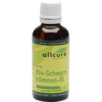 Produktbild von Allcura Bio Schwarzkümmelöl ägyptisch 50 ml